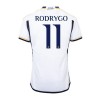 Maillot de Supporter Real Madrid Rodrygo 11 Domicile 2023-24 Pour Enfant